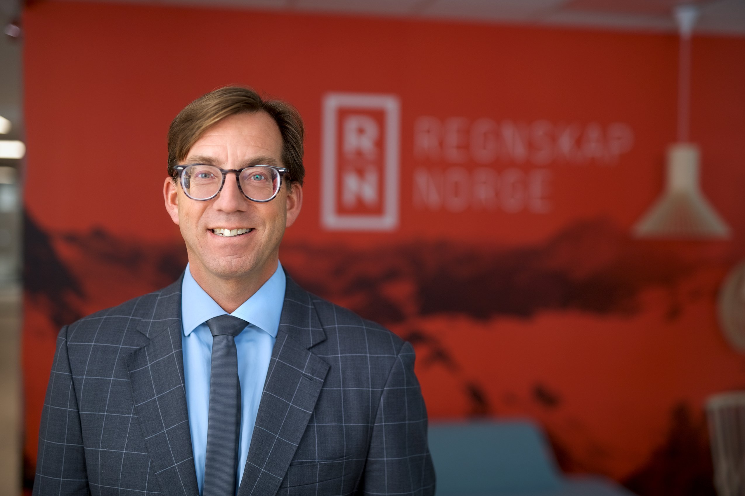 – Vi er glad for at regjeringen lytter til vår iver for å innføre pliktig EHF, sier Rune Aale-Hansen, adm. direktør i Regnskap å Norge.  Foto: CF Wesenberg