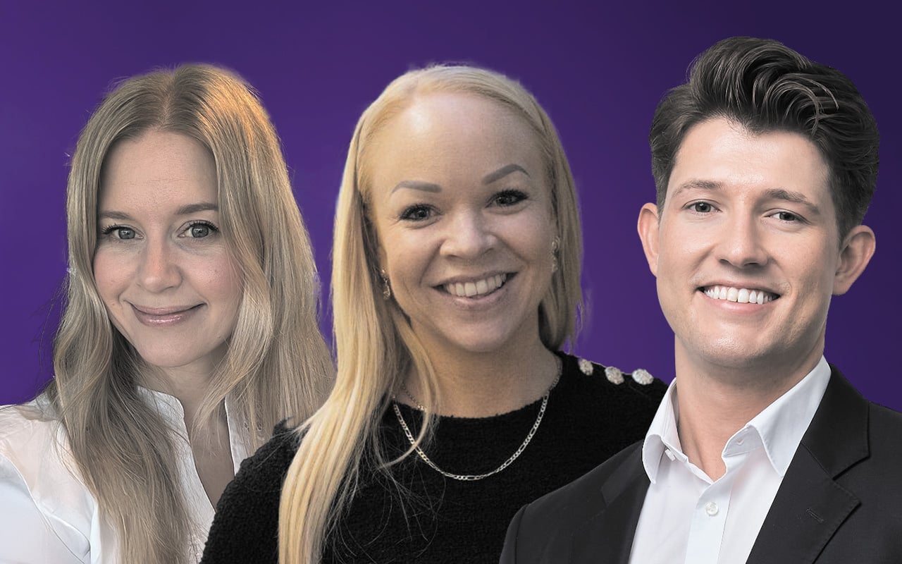 Regnskap Norge gratulerer finalistene til bransjeprisen Årets Overskudd! F.v.: Charlotte Thjømøe, Bente Sofie Vraalsen og Eirik Aleksander Solvi.