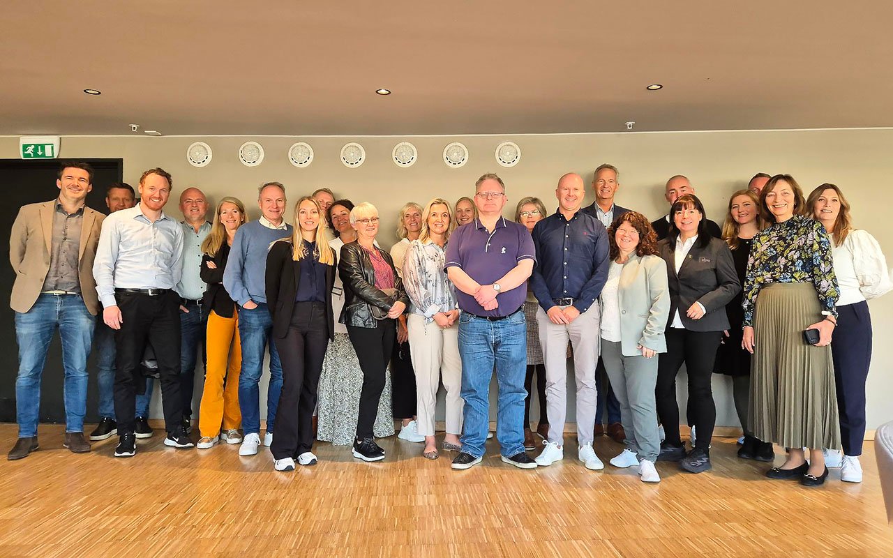 Forrige uke arrangerte ERFA Trøndelag sitt årsmøte. Tilstede var også adm.dir. og styreleder i Regnskap Norge. Foto: Regnskap Norge