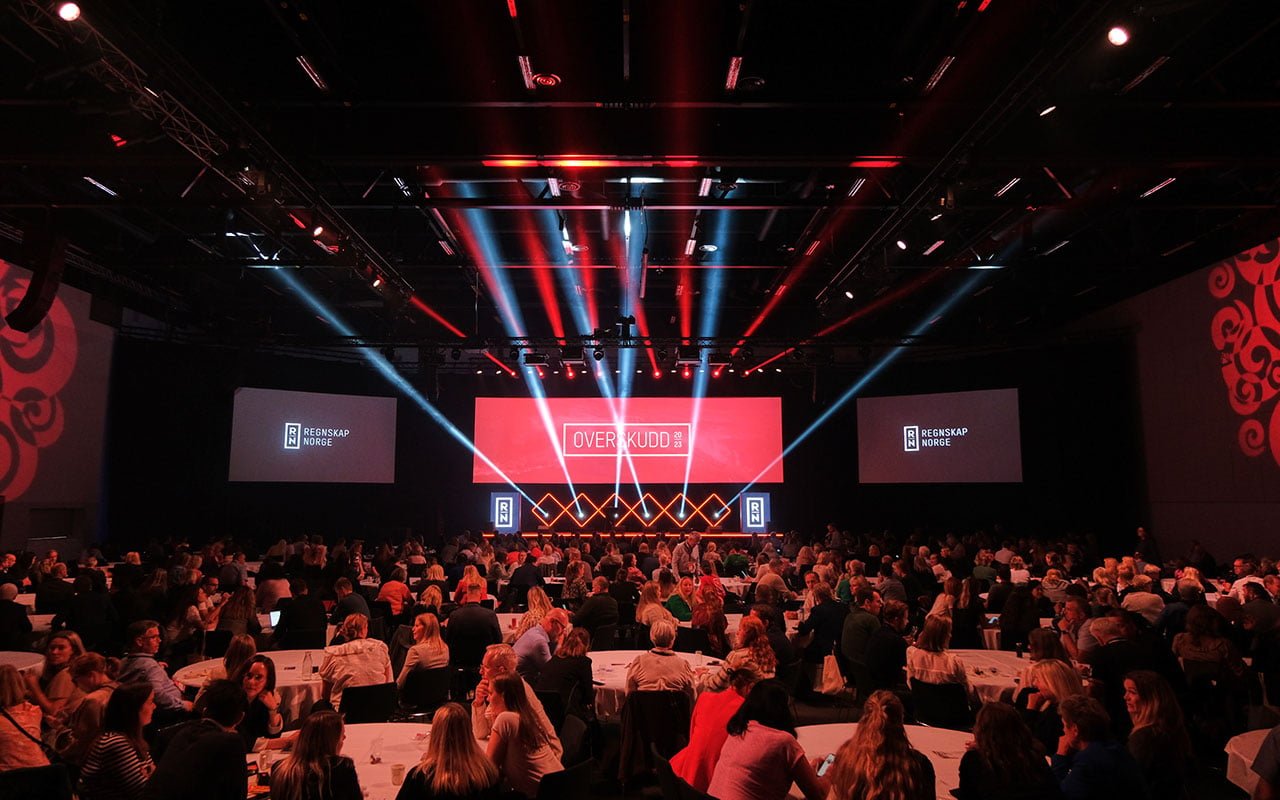 Over 600 regnskapsfolk var denne uken samlet til faglig og sosialt påfyll under konferansen Overskudd.