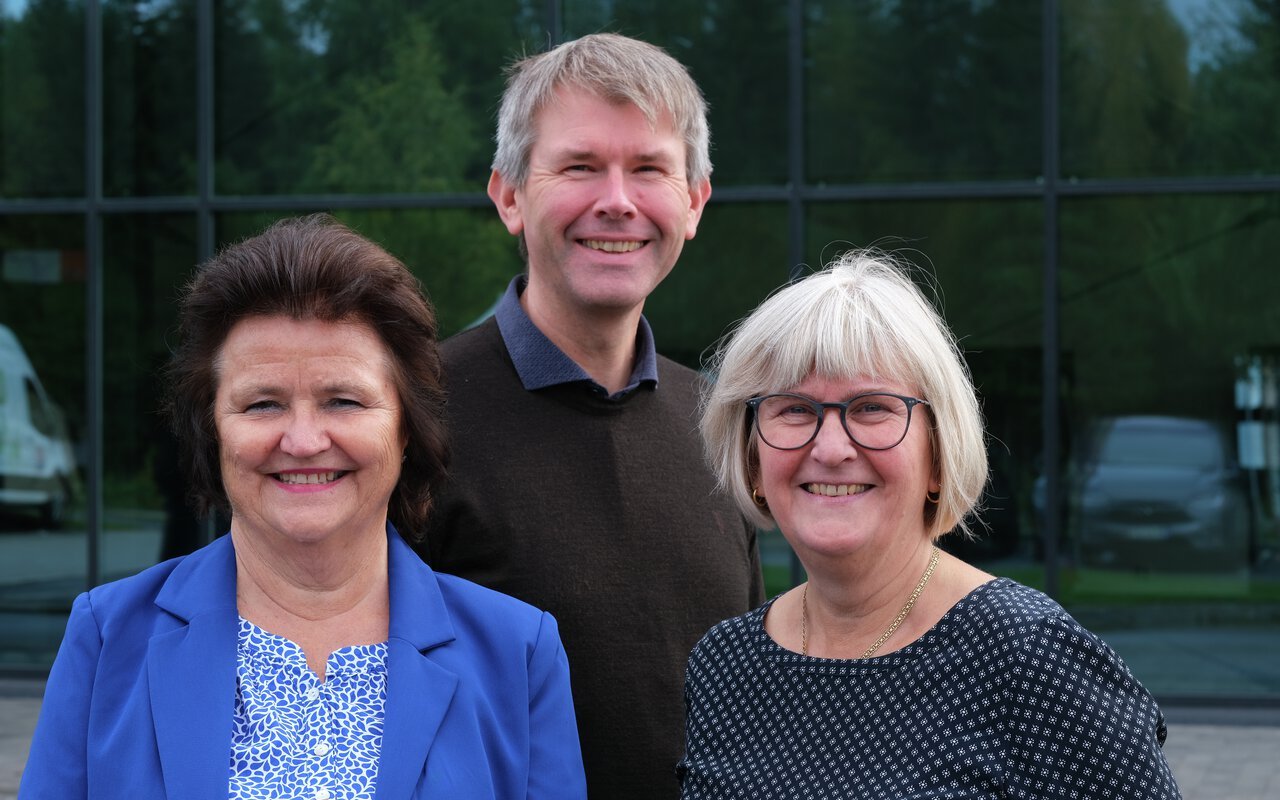 Valgkomiteen oppfordrer deg til å engasjere deg i foreningen. Her representert med Berit Rongsjord, Geir Høydalsvik og Anne Kari Iversen. Valgkomiteen består også av Karl Jakob Enger.