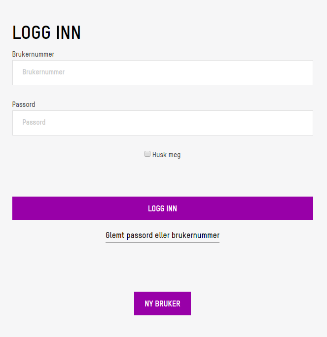 Regnskap norge login