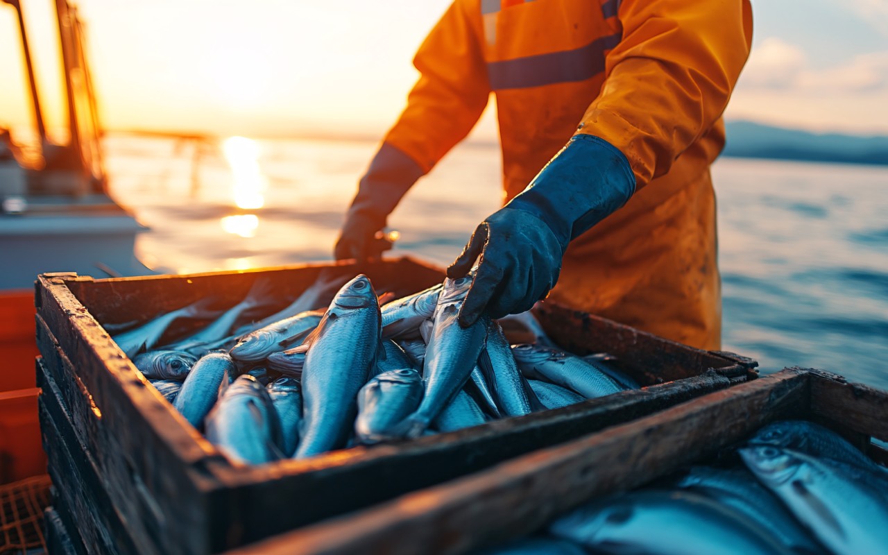 Det er ulike skatteregler for  fritidsfiske og driver næring med fiske og fangst. Foto: AdobeStock